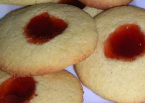 Galletas con mermelad